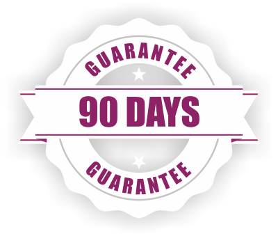 90 day guarantee icon